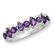 Sterling Silver Amethyst Ring