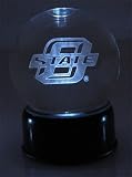 Oklahoma State University Cowboys Lighted Etched Globe