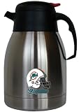 Miami Dolphins Stainless Coffee Carafe Stainless Steel Coffee Bottle