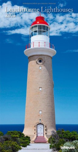 2013 Lighthouses Slim Poster Calendar (Vertical)