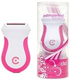 Clio Designs Model - 3870 Palmperfect Power Rechargeable Shaver for Women, Magenta/White