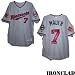 Joe Mauer Autographed/Hand Signed Authentic Twins Road Jersey w/ 1st AL Catcher Batting Champ