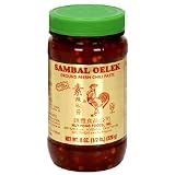 Huy Fong Sambal Oelek, Chili Paste, 8-Ounce Container (Pack of 8)