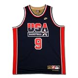Michael Jordan Autographed Nike 1992 Team USA Blue Jersey