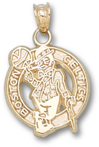 Boston Celtics Pendant - 10K Gold Team Logo