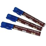 from CE Misc. 3 x Antibacterial Hand Sanitiser Travel Spray Pens