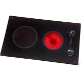 Kenyon Smoothtop Dual Burner Cooktop - Black - 120 Volts