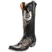 Old Gringo Women's Luckenbach Fashion Cowboy Boot,Black,11 M US