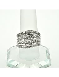 14K White Gold Diamond Ring