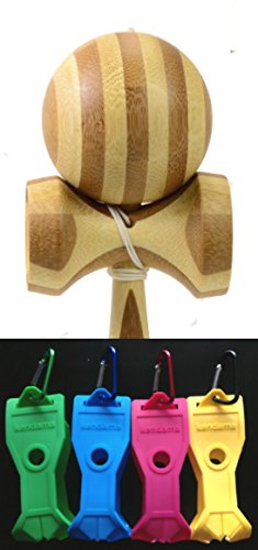 Bamboo Kendama with Holster (Holder) + Extra String