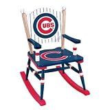 Chicago Cubs MLB Wooden Rocking Chair