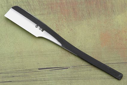 越後鍛冶　岩崎重義作　日本剃刀　1丁掛　桐箱入