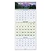 AT-A-GLANCE DMW50328 Scenic Three-Month Wall Calendar, 12 1/4 x 27, 2015-2017
