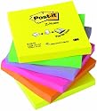 3M Deutschland R330NR Post-it Z-Notes - 6er Pack, 6 Neonfarben, 76 x 76 mm, 100 Blatt/Block