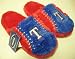 Texas Rangers MLB Plush Slide Slippers - L
