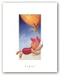 Piglet by Walt Disney 9.5"x6" Art Print Poster Disney