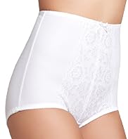 Firm Control Traditional Floral Lace Knickers