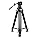 E-Image EG06A2 GA752 2 Stage Aluminum Tripod with GH06 Head (Black)
