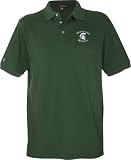 Michigan State Spartans Green Classic Pique Stainguard Polo Shirt