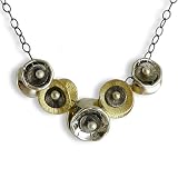Mixed Metal Pebbles Necklace Sterling Silver, 14K Gold Vermeil and Black Gold 41Ig8asbIpL. SL160 Mixed Metal Pebbles Necklace Sterling Silver, 14K Gold Vermeil and Black Gold