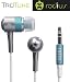 Radius RAHP01C / HP-RHF21C / HP-RHF21C Tru-Tune Ultra-light Aluminum Earbuds W/ Noise Isolation, iPhone Compatible - Nano 3G Blue (Designed in Japan)