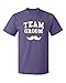 P&B Team Groom Men's T-Shirt, 2XL, Purple
