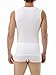Underworks Men's Performance Cotton Compression Muscle Shirt - for Workouts, Slimming, and as Undershirt