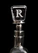 Monogram Glass Wine Stopper - R