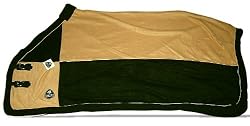 TOMARA Equestrian Polar Fleece Cooler (Caramel, 80-Inch)