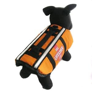 Alfie Couture Pet Apparel - Alvis Pet Life Jacket - Color Orange Size M by Alfie Couture
