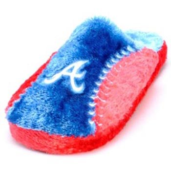 Atlanta Braves MLB Himo Ball Slippers - XL