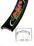 24 Zoll Alufelge DHL 65 mm breit schwarz
