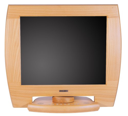 Swedx 19 Inch Beech Wood  TFT LCD TV Monitor