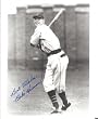 Babe Herman Autographed 8x10 Photo (Deceased)