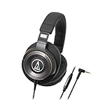 Audio-Technica ATH-WS1100iS Solid Bass Over-Ear Headphones with In-line Microphone & Control