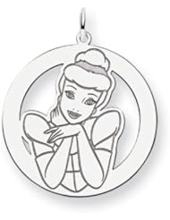 Disneys Cinderella Charm in Sterling Silver
