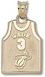 Miami Heat "Wade" #3 Jersey 5/8" Charm/Pendant