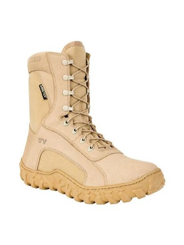 Rocky FQ00101-1 Men's S2V Insulated Tan 8-inch Tactical Boot 12 M US