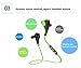 Bluetooth Earbuds, Bekhic HD91 Bluetooth V4.1 Mini Lightweight Wireless Stereo Sports/running & Gym/exercise Bluetooth Headphones Headsets With Mic Microphone (Green)
