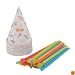 Back to Basics SITCS25LP Snow Cone Cups and Straws