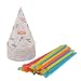 Kitchen & Housewares : Back to Basics SITCS25LP Snow Cone Cups and Straws