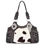 American West Prairie Rose Carry all Zip Top Tote-As Shown