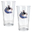 Vancouver Canucks NHL 2pc Pint Ale Glass Set - Primary Logo by Great American Products