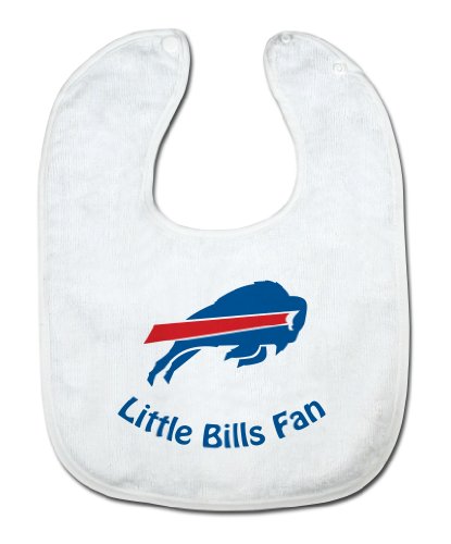 NFL Buffalo Bills White Snap Bib with Team Logo