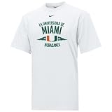 Nike Miami Hurricanes White Classic Espanol T-shirt