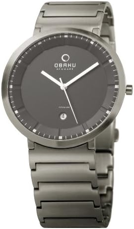 Obaku Harmony Men's Quartz Watch 28-V147GTJST with Metal Strap