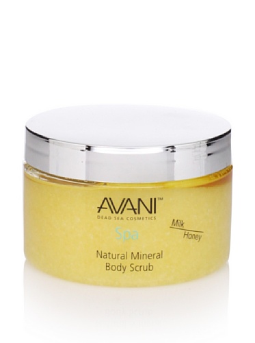 Avani Dead Sea Natural Mineral Body Scrub (Milk / Honey)