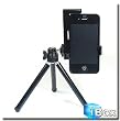 Mini Adjustable Tripod+camera Holder for Iphone and Other Cellphone