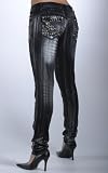 Women's Poison Heart Stretch Jeans