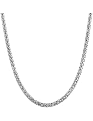 14 Karat White Gold 2.3-mm Popcorn Chain (16 Inch)